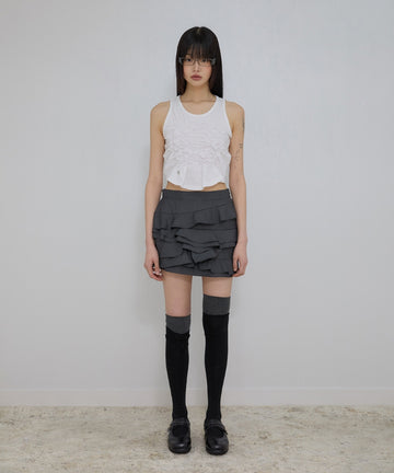 Faye Frill Mini Skirt